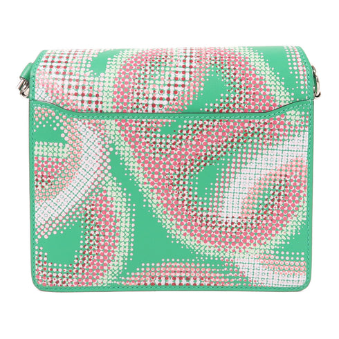 HERMES PHW Roulis Mini Circuit 24 Faubourg Shoulder Bag Leather Menthe