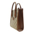 GUCCI GG GHW Mini Tote Bag Interlocking 2 Way Bag 671623 Coated Canvas Brown