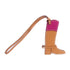 HERMES Paddock Boot Charm Swift Leather