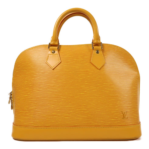 LOUIS VUITTON LV GHW Alma Handbag M52149 Epi Leather Yellow