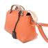 FENDI SHW By The Way 2 Way Shoulder Bag 8BL124-5QJ Calfskin Leather Orange Beige