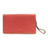 Valentino GHW Garavani Rockstud Accessory Pouch Calfskin Leather Pink/Green