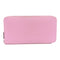 HERMES PHW Azap Long Silkin Zipped Wallet Veau Epsom Leather Pink