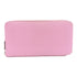 HERMES PHW Azap Long Silkin Zipped Wallet Veau Epsom Leather Pink