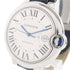 CARTIER Ballon Bleu Automatic Watch W69012Z4 Stainless Steel/Leather Silver