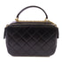 CHANEL CC GHW ChainShoulder Hand Bag Lambskin Leather Black