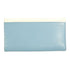 Miu Miu GHW Long Wallet Calfskin Leather Blue White