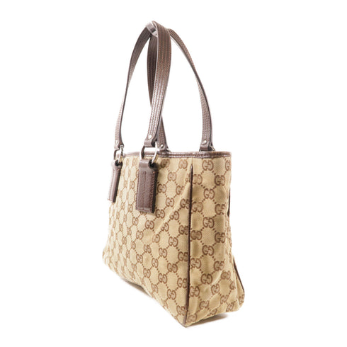 GUCCI GG Shoulder Bag Canvas 113019