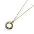 CARTIER Trinity Necklace B7223500 Diamond 18K Yellow White Pink Gold