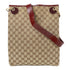 GUCCI GG GHW Shoulder Bag Canvas Brown v1