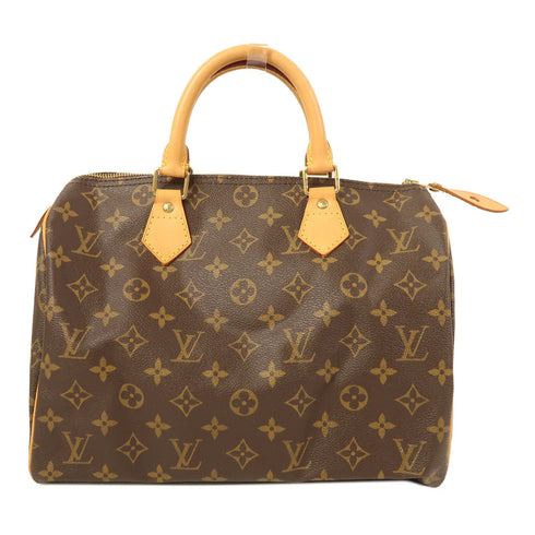 LOUIS VUITTON LV GHW Speedy 30 Handbag Boston Bag M41526 Monogram Brown