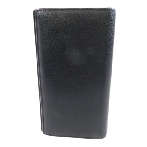 CHANEL CC GHW Long Wallet Leather Black