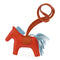 HERMES Rodeo PM Charm Veau Swift Leather Orange/Blue