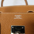 HERMES PHW Birkin 30 Handbag Togo Leather Gold