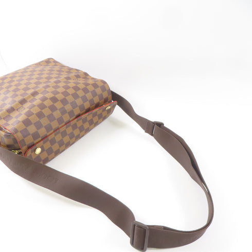 LOUIS VUITTON LV GHW Naviglio Shoulder Bag N45255 Damier Brown