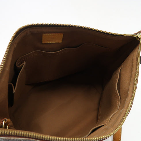 LOUIS VUITTON LV GHW Palermo PM 2 Way Shoulder Bag Handbag M40145 Monogram Brown