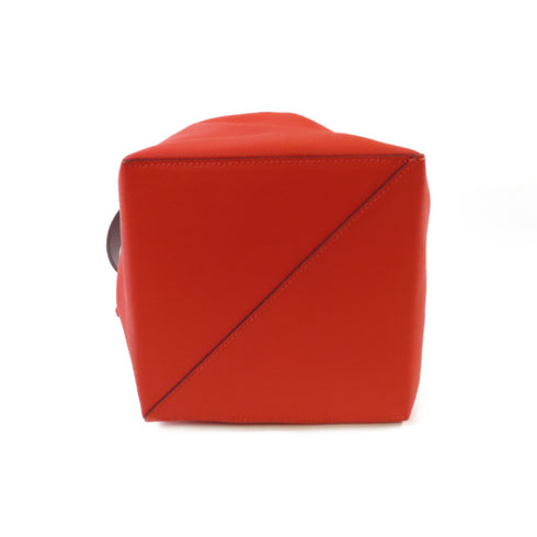 HERMES PHW Licol 17 Shoulder Bag Evercolor Leather Orange Poppy