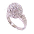 FINE JEWELRY 3.50ct Diamond Ring US#6 PT900 Platinum