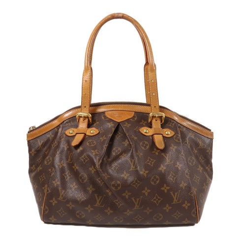 LOUIS VUITTON LV GHW Tivoli GM Shoulder Bag M40144 Monogram Brown v14