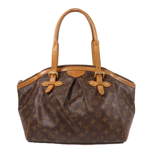 LOUIS VUITTON LV GHW Tivoli GM Shoulder Bag M40144 Monogram Brown v14