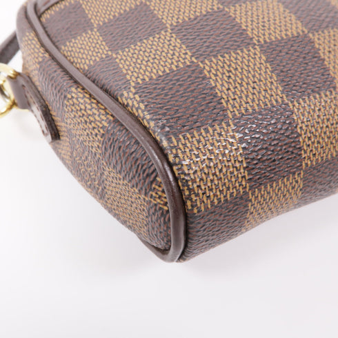 LOUIS VUITTON LV GHW Pochette Ipanema Shoulder Bag N51296 Damier Brown