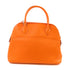 HERMES PHW Bolide 31 Handbag Shoulder Bag Clemence Leather Orange