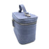 Christian Dior CD SHW Vanity Case Cosmetic Bag Handbag Canvas Blue