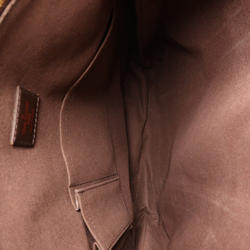 LOUIS VUITTON LV GHW Beaubourg Shoulder Bag N52006 Damier Ebene Brown