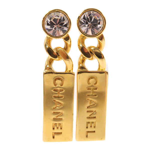 CHANEL CC Earrings AB5715 Metal Gold