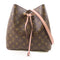 LOUIS VUITTON LV GHW Neo Noe 2way Shoulder Bag M44022 Monogram Brown Pink
