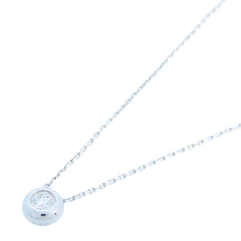 JEWELRY Diamond Necklace 18K White Gold v6