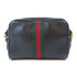 GUCCI GG GHW Ophidia Mini Shoulder Crossbody Bag 517350 Calfskin Leather Black