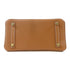 HERMES GHW Birkin 25 Handbag Togo Leather Gold Brown