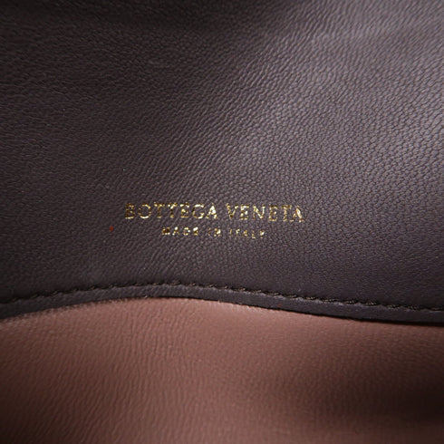 BOTTEGA VENETA BV Bifold Long Wallet Intrecciato Leather Brown