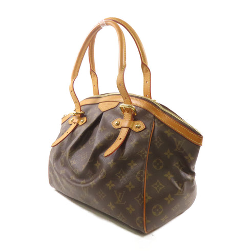 LOUIS VUITTON LV GHW Tivoli GM Shoulder Bag M40144 Monogram Brown v8
