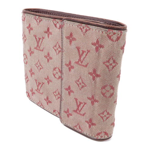 LOUIS VUITTON LV GHW Wallet M92241 Monogram Mini Red