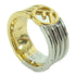 FENDI Ring Metal Gold/Silver US#5.75