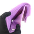 CHANEL Quilted CC SHW Wallet Lambskin Leather Purple