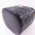 CHANEL CC GHW Trendy CC Vanity Case 2 Way Shoulder Bag Lambskin Leather Black