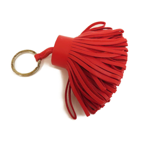 HERMES GHW Carmen Charm Veau Swift Leather Red