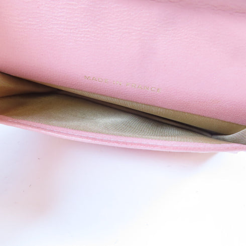 CHANEL CC Card Case Caviar Leather Pink