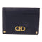 Salvatore Ferragamo GHW Card Case Holder Calfskin Leather