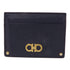 Salvatore Ferragamo GHW Card Case Holder Calfskin Leather