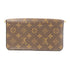 LOUIS VUITTON LV GHW Pochette Felicie Chain Shoulder Bag M61276 Monogram Brown v2