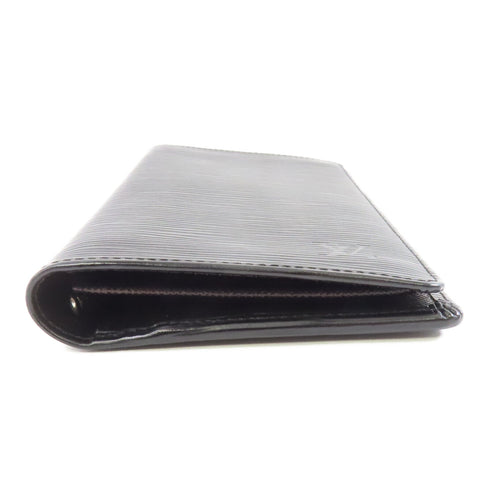 LOUIS VUITTON LV SHW Long Wallet M60622 Epi Black