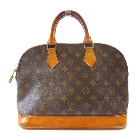 LOUIS VUITTON LV GHW Alma Handbag M51130 Monogram Brown v2