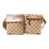 GUCCI GG SHW Waist Bag 28566 Canvas Brown v1