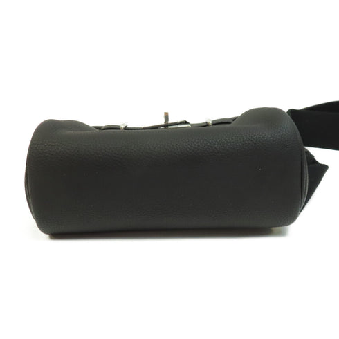 HERMES PHW Hac A Dos PM Shoulder Bag Togo Leather Noir/Black