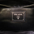 PRADA SHW 2 Way Shoulder Bag BN2866 Calfskin Leather Black