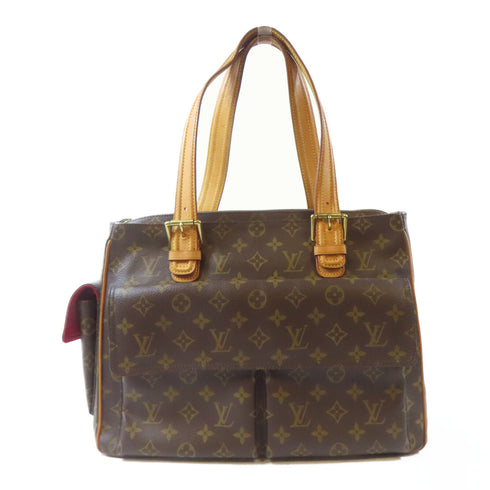 LOUIS VUITTON LV GHW Multiple Cite Shoulder Handbag M51162 Monogram Brown